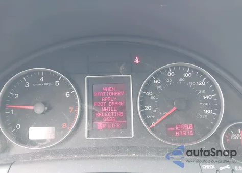 2006 Audi A4 2.0T from USA, damaged, VIN WAUAF78E06A217110